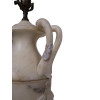 TWO VINTAGE ITALIAN CLASSICAL MARBLE VASE LAMPS PIC-5