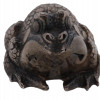 RUSSIAN SILVER PAPERWEIGHT FROG FIGURINE PIC-2