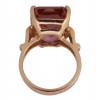 14K GOLD AND PINK TURMALINE COCKTAIL RING BY JCR PIC-3