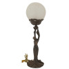 VINTAGE ART DECO STYLE FIGURAL TABLE LAMP PIC-1