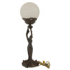 VINTAGE ART DECO STYLE FIGURAL TABLE LAMP PIC-3