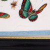 ANTIQUE CHINESE BUTTERFLY PAINTING ON RICE PAPER PIC-4