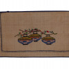 MID CENTURY HAND EMBROIDERED CHINESE STYLE CLUTCH PIC-3