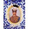 PERSIAN MARKET NASER AL-DIN SHAH PORCELAIN TRAY PIC-4