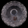 VINTAGE CUT CRYSTAL GLASS CENTERPIECE SALAD BOWL PIC-4