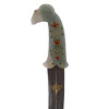 ANTIQUE INDO PERSIAN DAGGER WITH JADE HANDLE PIC-3