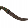 ANTIQUE INDO PERSIAN DAGGER WITH JADE HANDLE PIC-1