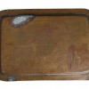 SYRIAN ENGRAVED COPPER TRAY W ARABIC CALLIGRAPHY PIC-1