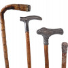 ANTIQUE AND VINTAGE WALKING CANES WITH STAND PIC-6