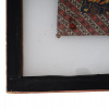 19TH C. QAJAR PERSIAN DOUBLE SIDED SILK TEXTILE PIC-8