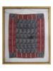 19TH C. QAJAR PERSIAN DOUBLE SIDED SILK TEXTILE PIC-0