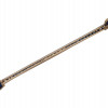 ANTIQUE RUSSIAN GOLD DIAMONDS SAPPHIRES PIN BAR PIC-1