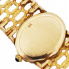 MERANO 14K GOLD DIAMONDS AND SAPPHIRE WRIST WATCH PIC-2