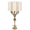 ELECTRIC WALL SCONCE AND TABLE LAMP WITH SHADE PIC-1