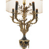 ELECTRIC WALL SCONCE AND TABLE LAMP WITH SHADE PIC-3
