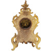 ANTIQUE EUROPEAN ROCOCO GILT BRONZE MANTEL CLOCK PIC-2