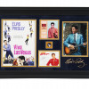 PAIR OF 24K ELVIS PRESLEY MEMORABILIA SHADE BOXES PIC-2