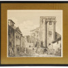 ITALIAN ARCHITECTURAL ETCHING AFTER L ROSSINI PIC-0