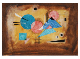 RUSSIAN ABSTRACT PAINTING BY WASSILY KANDINSKY