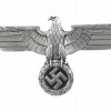 NAZI GERMAN WWII RAILROAD EAGLE SWASTIKA EMBLEM PIC-0