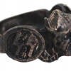 NAZI GERMAN WAFFEN SS SILVER WIKING DIVISION RING PIC-2