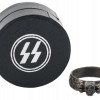 A NAZI GERMAN WWII WAFFEN SS SILVER HONOUR RING PIC-1