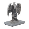 NAZI GERMAN STEEL NUREMBERG DESK EAGLE FIGURE PIC-0