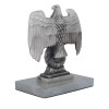 NAZI GERMAN STEEL NUREMBERG DESK EAGLE FIGURE PIC-1