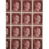 NAZI GERMAN FULL STAMP SHEET WITH ADOLF HITLER PIC-1