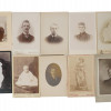 LOT OF ANTIQUE AMERICAN CABINET CARD PHOTOGRAPHS PIC-2