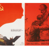 WWII COLD WAR RUSSIAN SOVIET PROPAGANDA POSTERS PIC-2