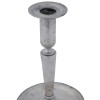 ANTIQUE SILVER COLONIAL CANDLESTICK PIC-1