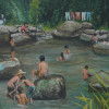 FILIPINO CHILDREN OIL PAINTING BY JASON BEQUILLO PIC-1