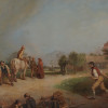 PHILIPPE JACQUES LOUTHERBOURG FRENCH OIL PAINTING PIC-1