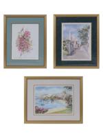 BERMUDA WATERCOLOR ETCHINGS BY CAROLE HOLDING