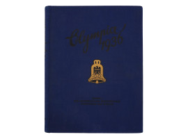 1936 WINTER OLYMPICS ALBUM SIGNED RITTER VON HALT