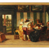 ANTIQUE DUTCH GENRE PAINTING BY PIETER CODDE PIC-0