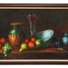 ANTIQUE STILL LIFE WITH FRUITS VINE OIL PAINTING PIC-0