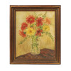 STILL LIFE OIL PAINTING IN THE MANNER OF VAN GOGH PIC-0