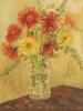 STILL LIFE OIL PAINTING IN THE MANNER OF VAN GOGH PIC-1