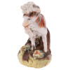 MID 19TH CEN STAFFORDSHIRE POTTERY FIGURE OF RAM PIC-2