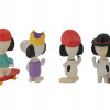 2000 FOUR SNOOPY MCDONALDS HAPPY MEAL FIGURINES PIC-1