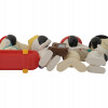 2000 FOUR SNOOPY MCDONALDS HAPPY MEAL FIGURINES PIC-2