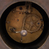 GILLE LAINE FRENCH ORMOLU CENTAURS MANTEL CLOCK PIC-6