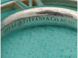 TIFFANY AND CO STERLING SILVER ATLAS NECKLACE IOB