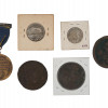 COLLECTION OF VARIOUS COUNTRIES COINS AND MEDALS PIC-1
