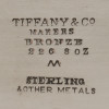 ANTIQUE TIFFANY AND CO BRONZE STERLING SILVER BOX PIC-4