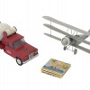 GROUP OF POCKET COMPASS CAR AND AIR PLANE MODELS PIC-0