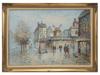 IMPRESSIONIST PARIS CITYSCAPE OIL PAINTING SIGNED PIC-0