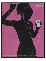 APPLE IPOD PINK POSTER DESIGNED BY M. DARIUS